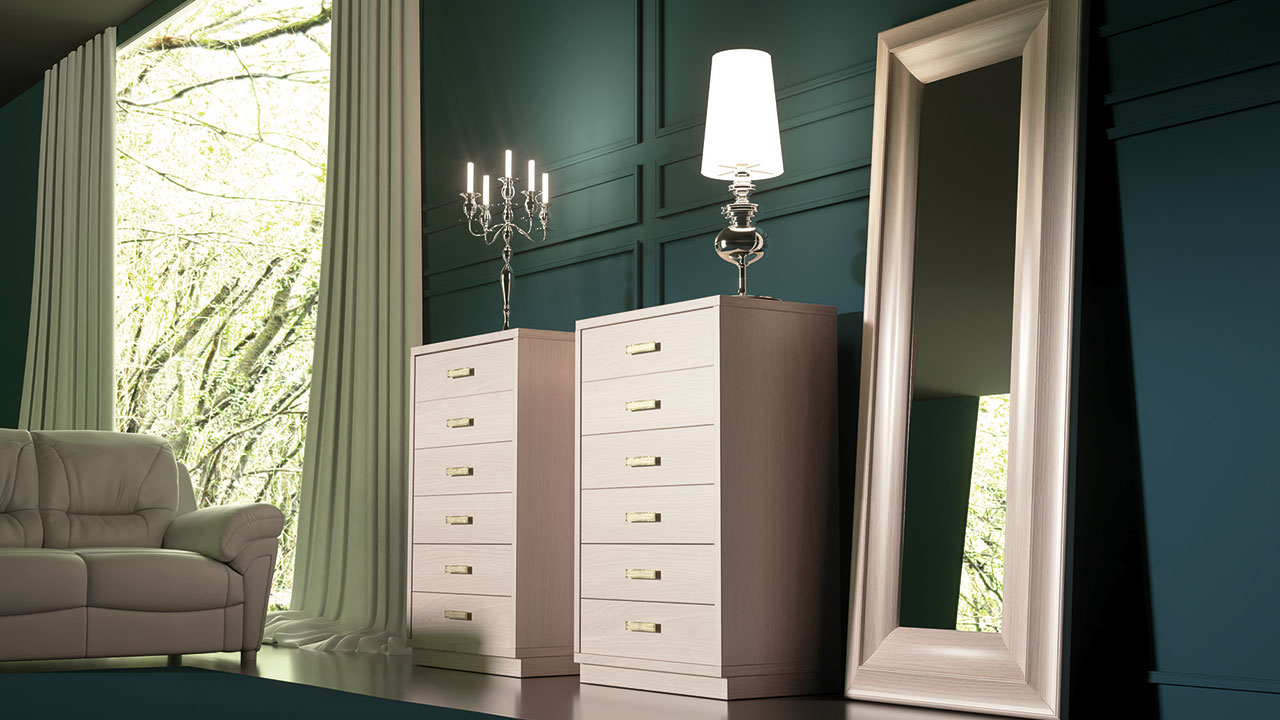 Dormitorios de madera de pino natural – Pinopolis