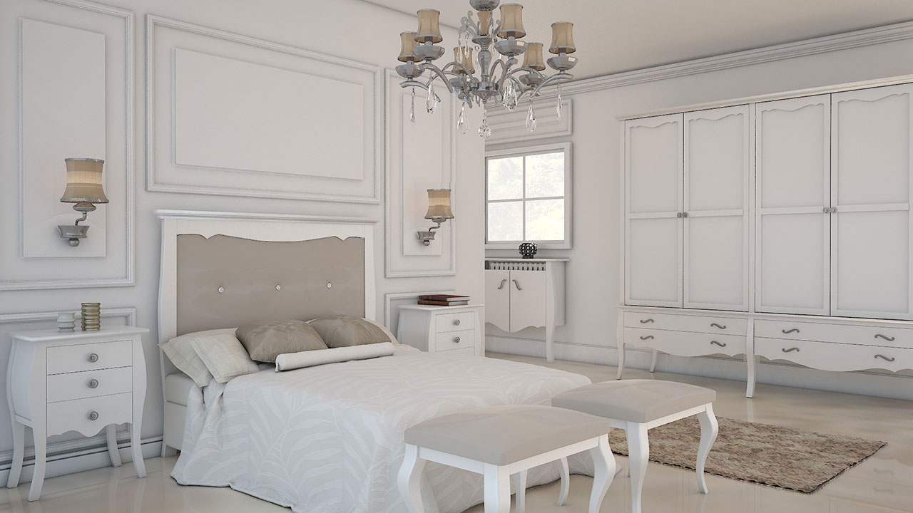 Dormitorios de madera de pino natural – Pinopolis